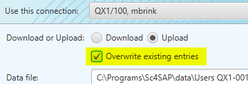 Download/upload table data - Overwrite flag